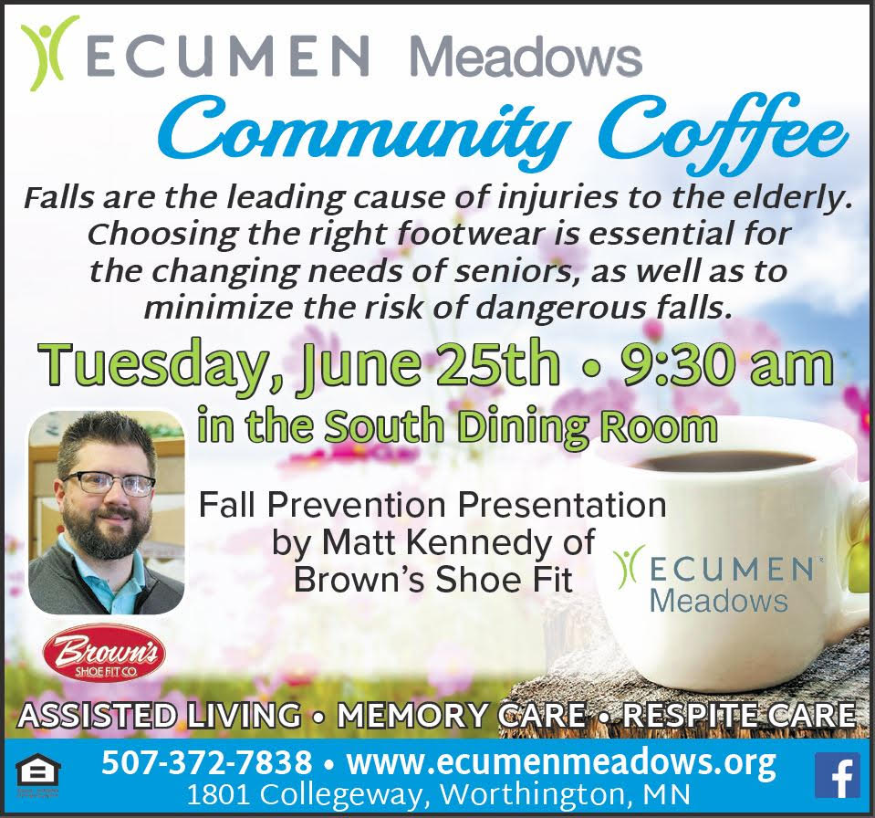 Fall Prevention Presentation: June 25, 2019