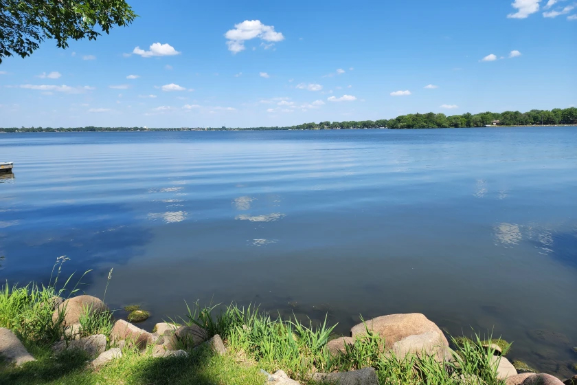 The sun shines on Lake Okabena on Monday, June 27, 2022.Kari Lucin / The Globe